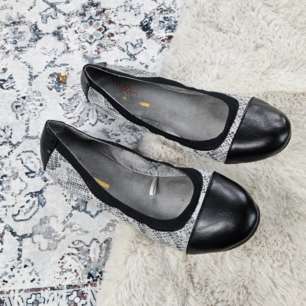 Wear Ever Memory Foam Adriana Ballet Flats Women US 9.5M